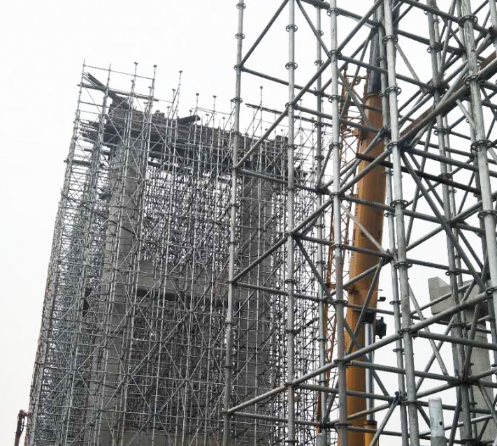 建築工程盤扣腳手架（jià）